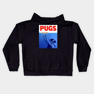 Snugly PAWS Pug Perfection, Trendy Tee for Dog Devotees Kids Hoodie